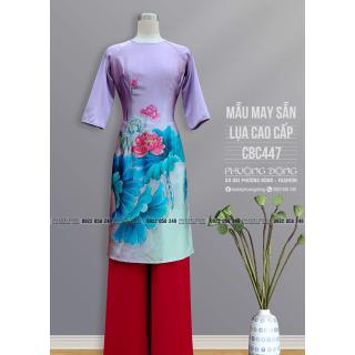 Áo Dài Cách Tân Lụa Cao Cấp CBC447